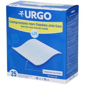 URGO Compresses non tissées stériles 10 x 10 cm
