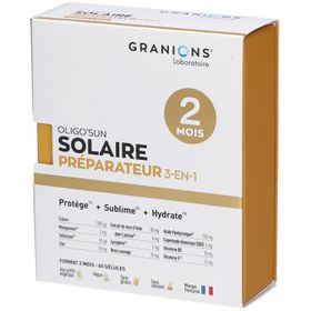 GRANIONS Oligo'Sun Solaire Préparateur 3-en-1 Format 2 mois