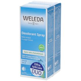 WELEDA Sauge Déodorant Spray Duo