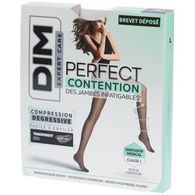 DIM Perfect Contention - Collants transparents 25D - Noir - Taille 3