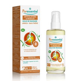 Puressentiel Huile de Massage BIO Effort Musculaire Arnica - Gaulthérie