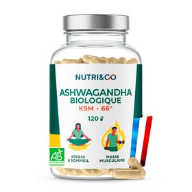 NUTRI&CO Ashwagandha Biologique Gélules