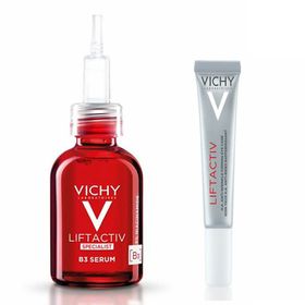 VICHY LIFTACTIV SPECIALIST B3 Sérum Taches Brunes & Rides + LIFTACTIV Soin Yeux H.A. Anti-rides Raffermissant
