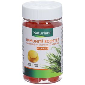 Naturland Tonus & vitalité Vitamine D3 végétale - Gummies