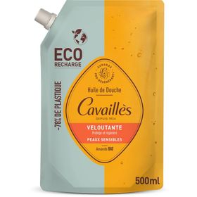 Cavaillès Eco-Recharge Huile de Douche Veloutante