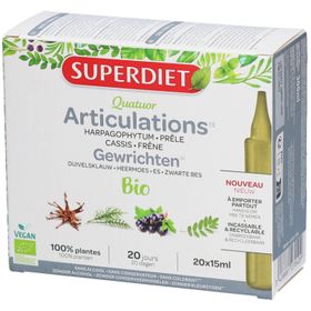 QUATUOR ARTICULATIONS BIO - 20 Unidoses de 15 ml