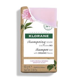 KLORANE Shampoing solide à la Pivoine BIO