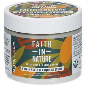 FAITH IN NATURE® Masque cheveux beurre de karité et Argan