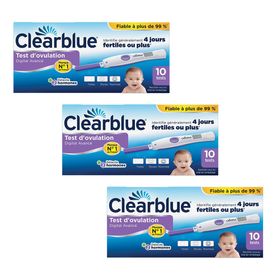 Clearblue Test d'Ovulation Digital Avec Lecture Deux Hormones