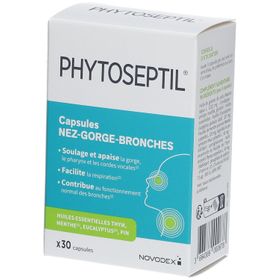 NOVODEX Phytoseptil Nez Gorge Bronches Capsules