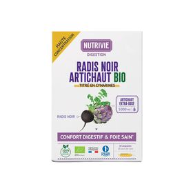 Nutrivie Radis Noir et Artichaut Bio