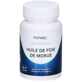 Dynveo Huile de Foie de Morue 1000 mg