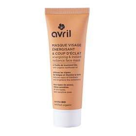 AVRIL Masque visage énergisant & coup d'éclat Certifié bio