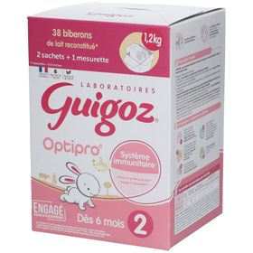 GUIGOZ® Optipro® 2  Lait 2ème âge