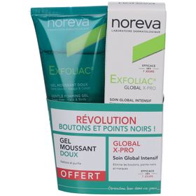 NOREVA Exfoliac Global X -Pro + Gel Moussant