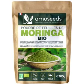 amoseeds POUDRE DE MORINGA BIO