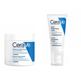 CeraVe Crème Hydratante Visage Baume + Hydratant visage et corps