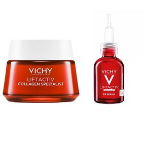 VICHY LIFTACTIV COLLAGEN SPECIALIST Crème de jour + LIFTACTIV SPECIALIST B3 Sérum Taches Brunes & Rides