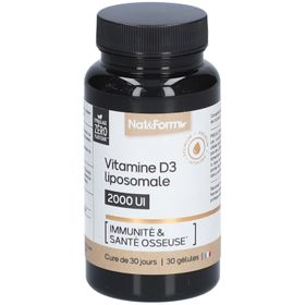 Nat&Form Vitamine D3 liposomale 2000 UI