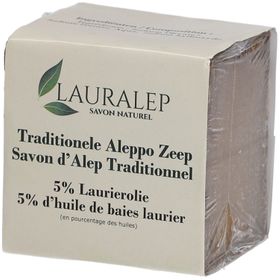 LAURALEP Savon d'Alep 5%
