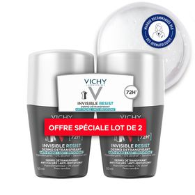 VICHY HOMME DERMO-DÉTRANSPIRANT INVISIBLE PROTECT 72H ANTI-TACHES ANTI-IRRITATIONS