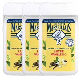 Le Petit Marseillais Crème de Douche Extra Douce Lait De Vanille BIO