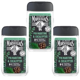 Le Petit Marseillais Gel Douche Homme Pin Maritime & Eucalyptus