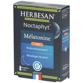 Herbesan Noctaphyt mélatonine sommeil et décalage horaire