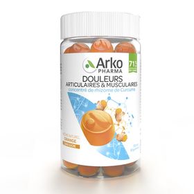 Arkopharma DOULEURS ARTICULAIRES & MUSCULAIRES Gummies Phyto Curcuma
