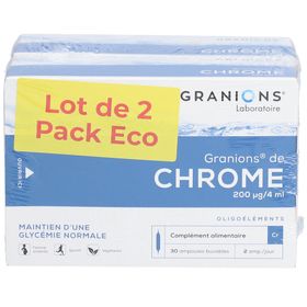 Granions de Chrome 200 µg/4 ml Solution Buvable