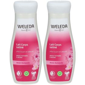 WELEDA Lait Corps Satiné Rose Musquée Bio