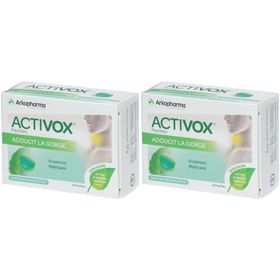 Arkopharma Activox pastilles pour la gorge sans sucre à la menthe