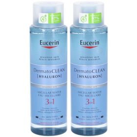 Eucerin DermatoCLEAN [HYALURON] Eau Micellaire 3 en 1 Peau Sensible