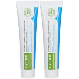 Cattier Dentifrice reminéralisant à l'argile Propolis