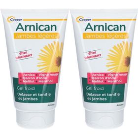 Arnicactiv Jambes Légères Gel froid effet drainant
