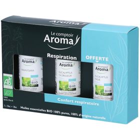 Lcaroma coffret trio huiles essentielles respiratoire bio