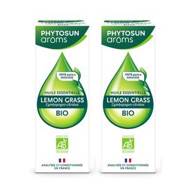 PHYTOSUN aroms HUILES ESSENTIELLES LEMON GRASS BIO