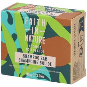 FAITH IN NATURE Shampoing solide - Noix de Coco