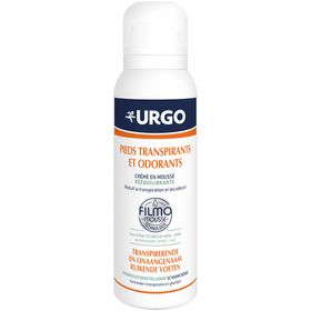 Urgo Pieds Transpirants et Odorants Crème en Mousse Rééquilibrante