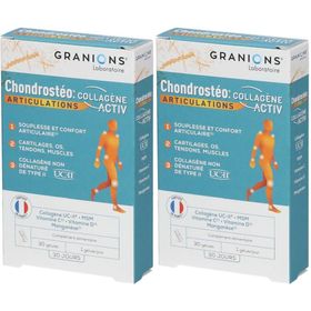 Laboratoire des Granions® Chondrostéo®+ Collagène Activ Articulations