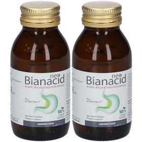 NEOBIANACID MENTHE COMPRIMES - Brûlures d'estomac, Reflux acide et Digestion difficile