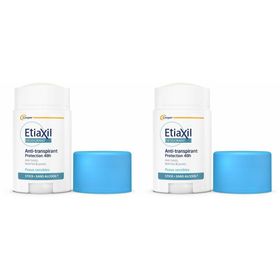 ETIAXIL Déodorant Anti-Transpirant 48 h - Stick 40ml - Lot de 2