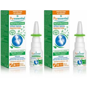 PURESSENTIEL RESPIRATOIRE Spray Nasal Protection Allergies aux HE BIO - 20 ml