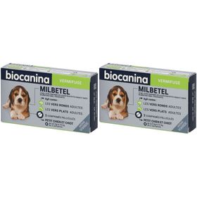 biocanina Milbetel petits chiens et chiots