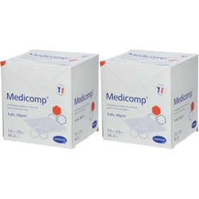 Médicomp® compresse stérile 7,5 cm x 7,5 cm