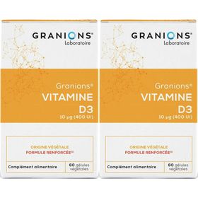 Laboratoire des Granions® Vitamine D3 végétale 10 µg
