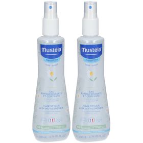 mustela® Bébé Enfant Eau Rafraîchissante Coiffante  à la camomille BIO Peau Normale