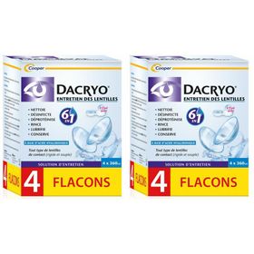 DACRYO ENTRETIEN DES LENTILLES 360ML x 4
