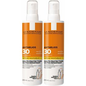 Anthelios Crème Solaire en Spray Invisible Corps SPF30 Avec Parfum 200 ml