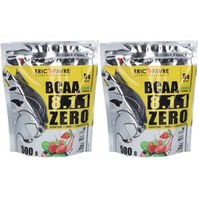 ERIC FAVRE BCAA 8.1.1 ZERO Vegan Saveur fraise basilic
